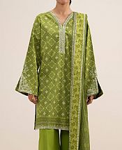 Sapphire Apple Green Lawn Suit- Pakistani Lawn Dress