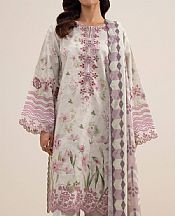 Sapphire Light Grey Lawn Suit- Pakistani Designer Lawn Suits