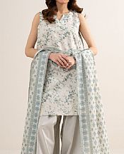 Sapphire Light Grey Lawn Suit- Pakistani Designer Lawn Suits