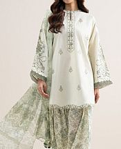 Sapphire Off White Lawn Suit- Pakistani Designer Lawn Suits