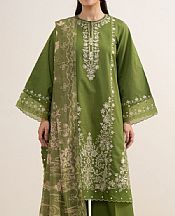 Sapphire Olive Lawn Suit- Pakistani Lawn Dress