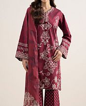 Light Burgundy Lawn Suit