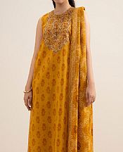 Mustard Lawn Suit