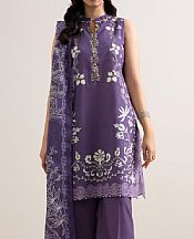Dusty Purple Lawn Suit