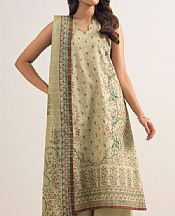 Beige Lawn Suit