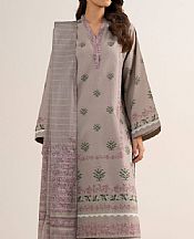 Dusty Grey Lawn Suit