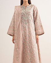 Pale Pink Lawn Suit