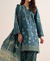 Slate Blue Cotton Suit