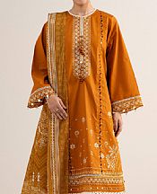 Cadmium Orange Cotton Suit