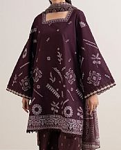 Wine Berry Cotton Suit
