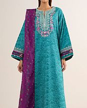 Aqua Cotton Suit