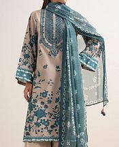 Tea Rose/Hippie Blue Cotton Suit