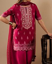 Magenta Cotton Suit