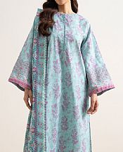 Sky Blue Lawn Suit
