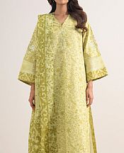 Pale Yellow Lawn Suit