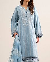 Sky Blue Lawn Suit