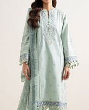 Ice Blue Lawn Suit