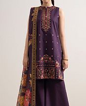 Plum Cotton Suit