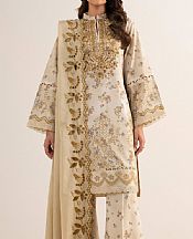 Beige Cotton Suit