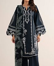 Black/Off White Cotton Suit