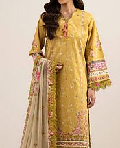 Mustard Lawn Suit