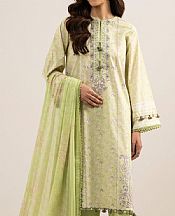 Light Olive Lawn Suit