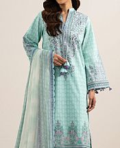 Sky Blue Lawn Suit