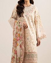 Pale Pink Lawn Suit