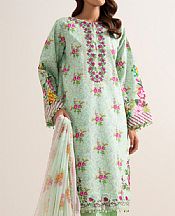 Sapphire Sea Mist Cotton Suit- Pakistani Lawn Dress