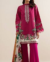 Sapphire Magenta Cotton Suit- Pakistani Lawn Dress