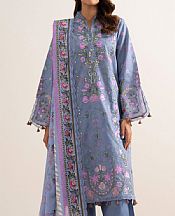 Faded Blue Lawn Suit