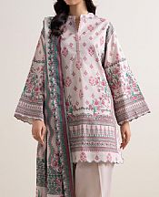 Light Grey Lawn Suit