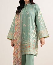 Mint Green Lawn Suit