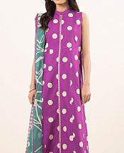Sapphire Purplish Pink Cambric Suit (2 pcs)- Pakistani Winter Dress