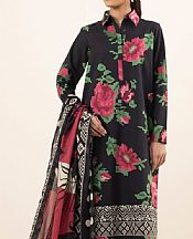 Sapphire Black Cambric Suit (2 pcs)- Pakistani Winter Clothing