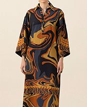 Sapphire Multi Linen Suit (2 pcs)- Pakistani Winter Dress