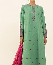Sapphire Slate Green Cambric Suit- Pakistani Winter Clothing