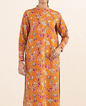 Sapphire Orange Cotton Suit (2 pcs)- Pakistani Winter Dress