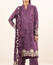 Sapphire Mauve Linen Suit- Pakistani Winter Dress