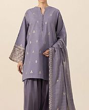 Sapphire Old Lavender Dobby Suit- Pakistani Winter Dress