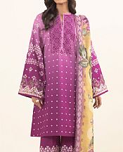 Sapphire Purple Dobby Suit- Pakistani Winter Dress