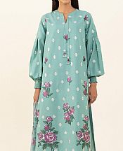 Sapphire Cyan Opaque Cambric Suit- Pakistani Winter Dress