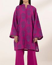 Sapphire Mulberry Jacquard Suit (2 pcs)- Pakistani Lawn Dress