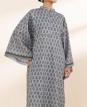 Grey Lawn Kurti