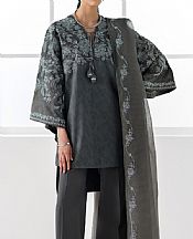 Dark Grey Cotton Suit