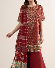 Sapphire Dusty Red Lawn Suit- Pakistani Lawn Dress