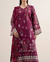 Sapphire Dark Raspberry Lawn Suit- Pakistani Lawn Dress