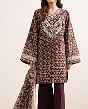 Sapphire Rose Taupe Lawn Suit- Pakistani Designer Lawn Suits