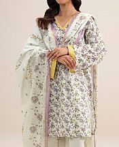 Sapphire Off White Lawn Suit- Pakistani Designer Lawn Suits