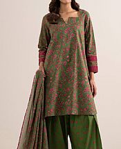 Sapphire Green Lawn Suit- Pakistani Lawn Dress